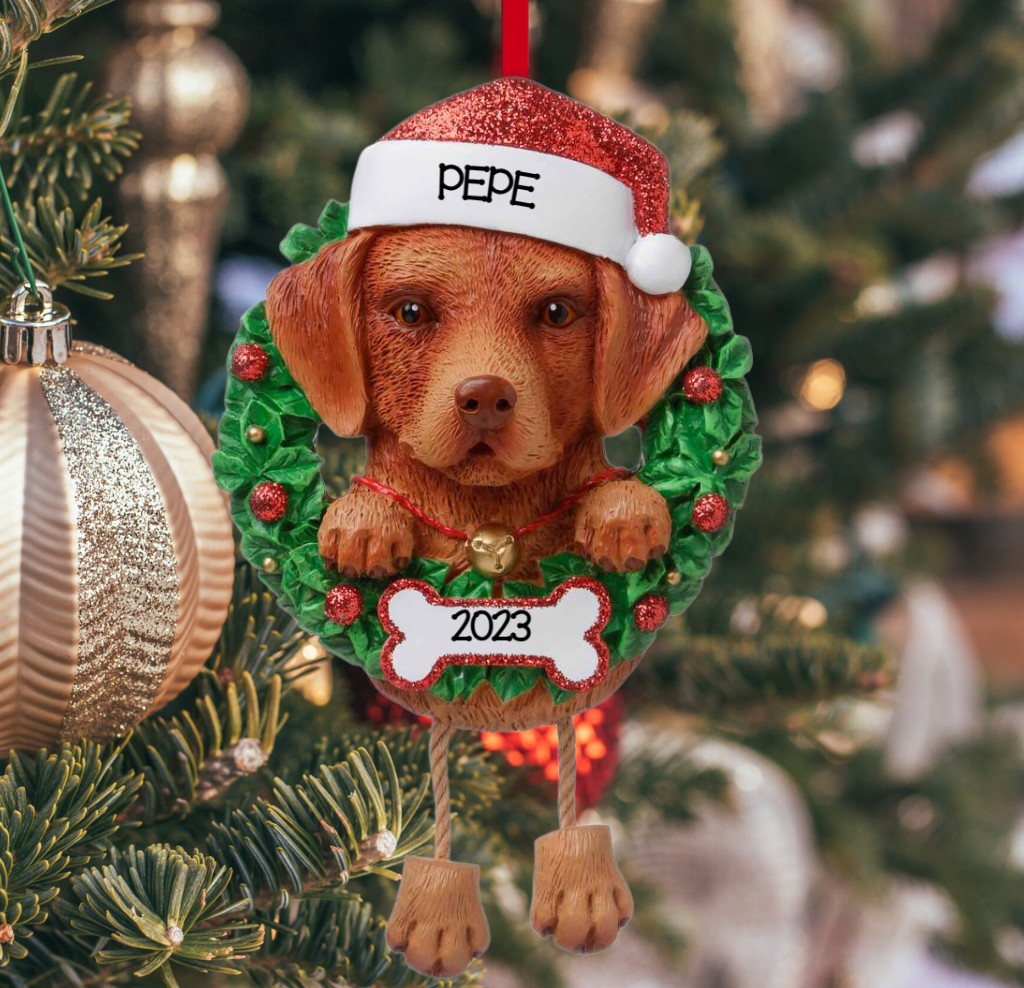 Adorable Chocolate Lab Christmas Decor Ideas for Dog Lovers