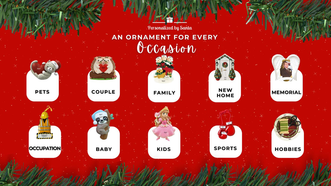 Personalized by Santa Categories