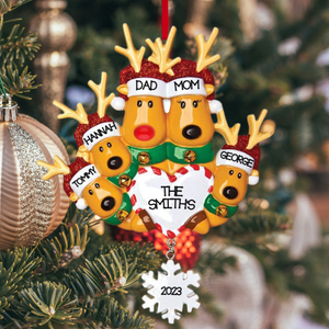 COUPLE ORNAMENTS – Personalized by Santa - Canada