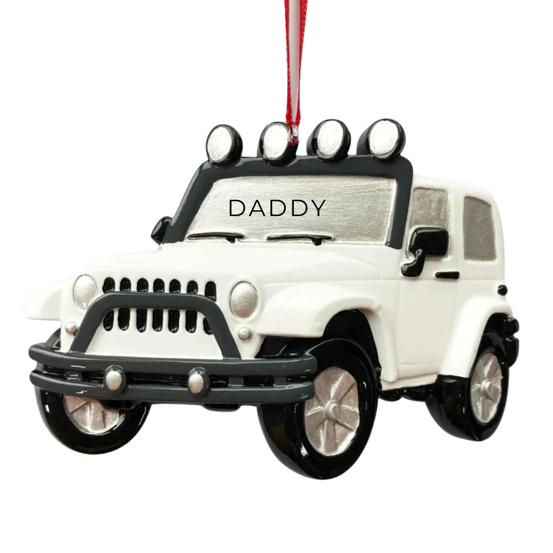 Jeep 4X4 Ornament