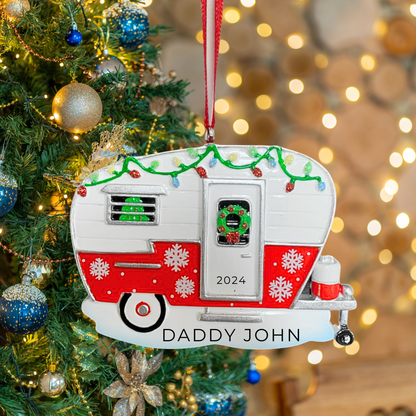 Festive Trailer Ornament