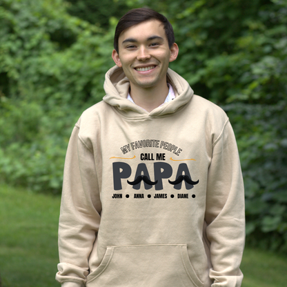 Papa Personalized Hoodie