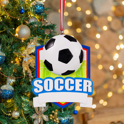 Elite Soccer Ornament