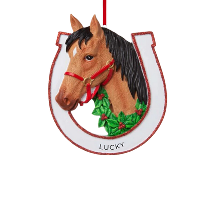 Horses Heads Ornament