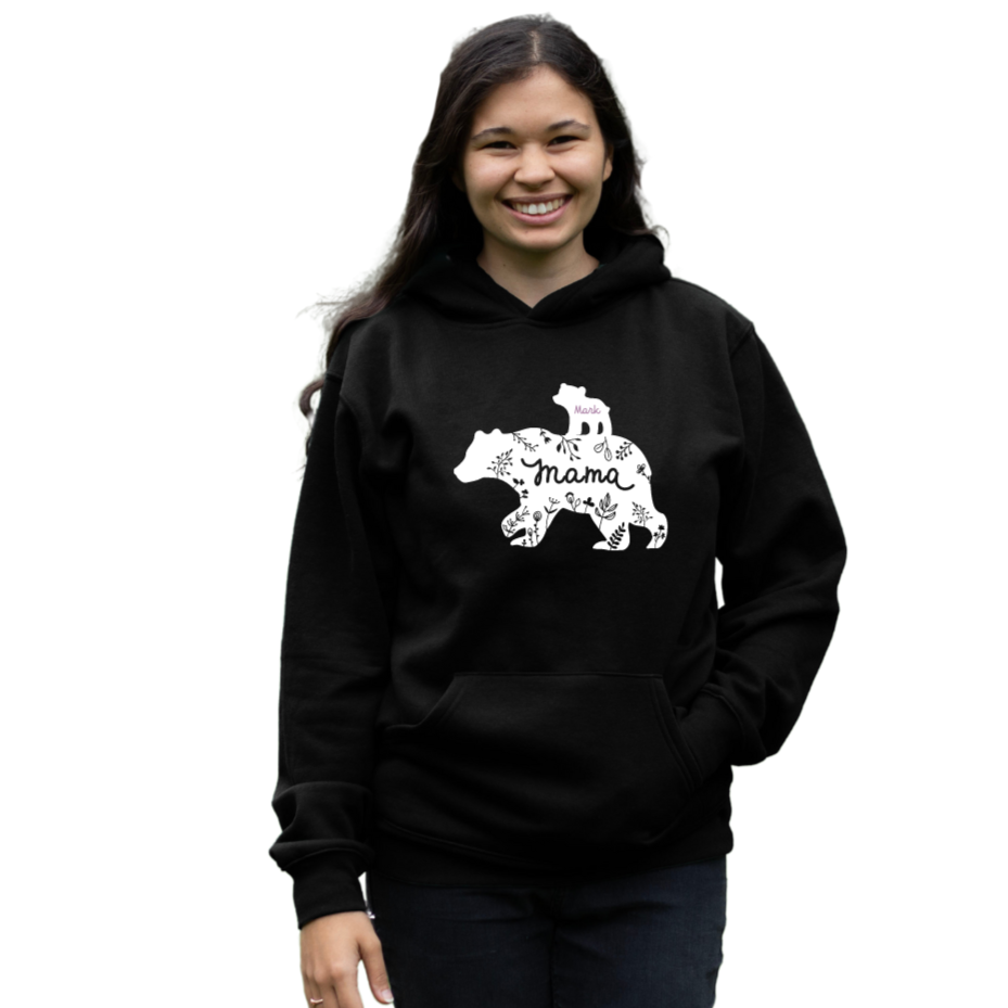 Mama Bear Personalized Hoodie