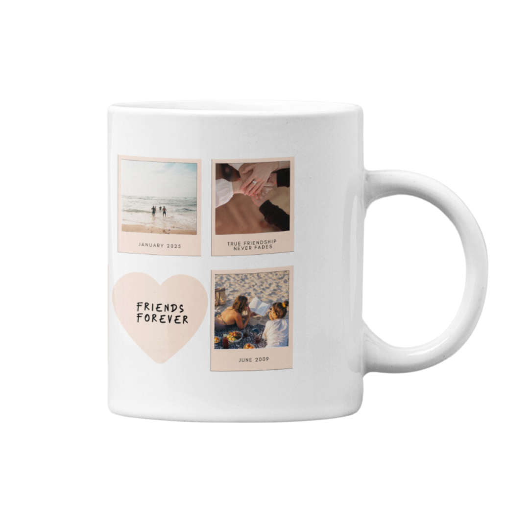 Custom Mug - Friends Forever Personalized Mug