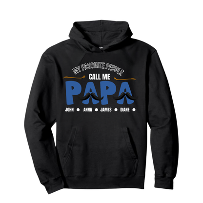 Papa Personalized Hoodie