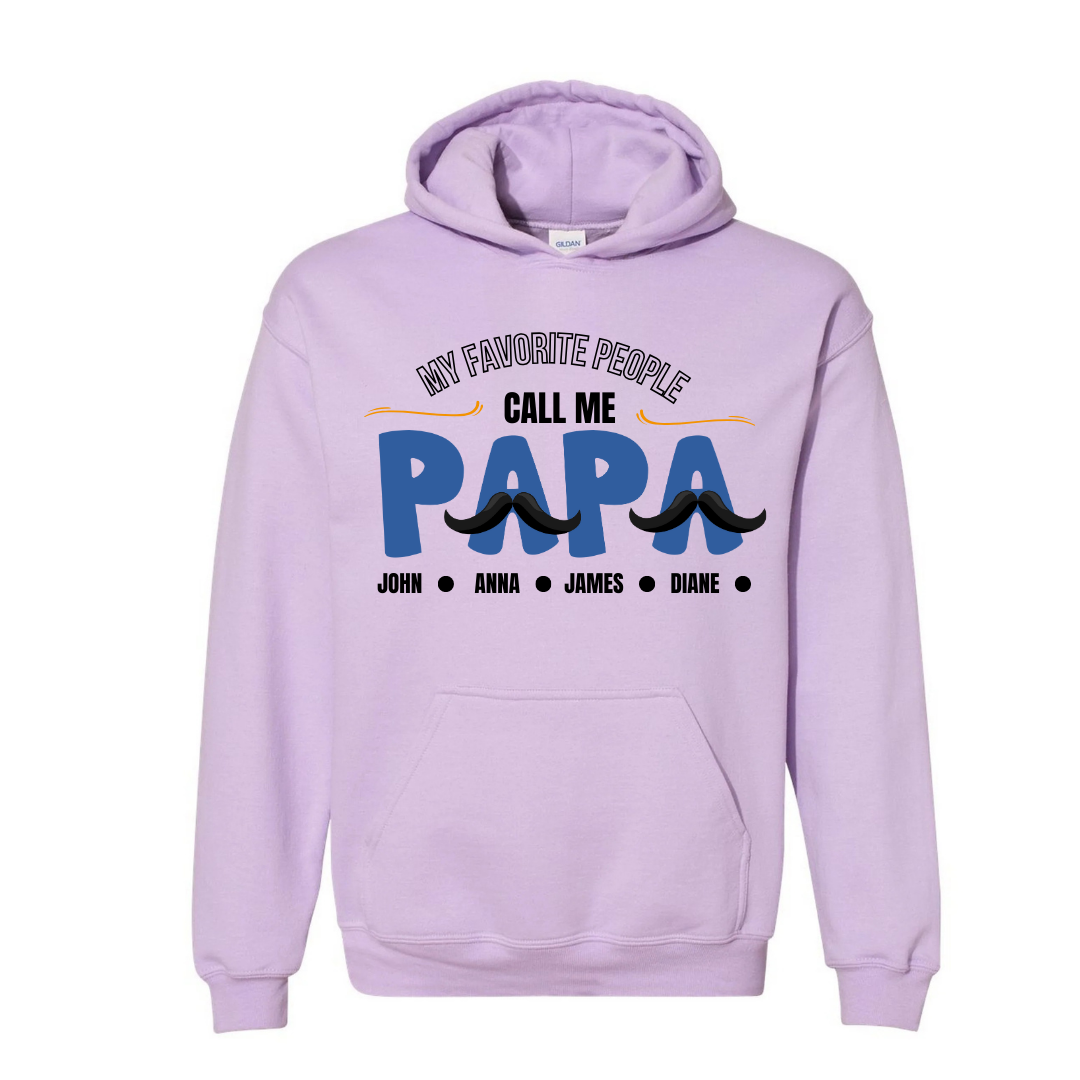 Papa Personalized Hoodie