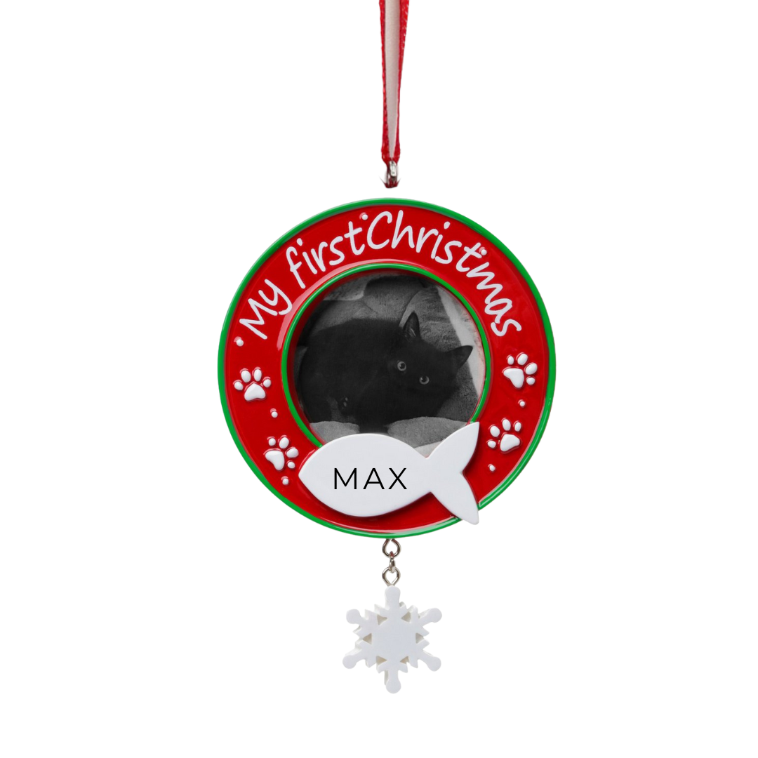 Cat Frame Ornament