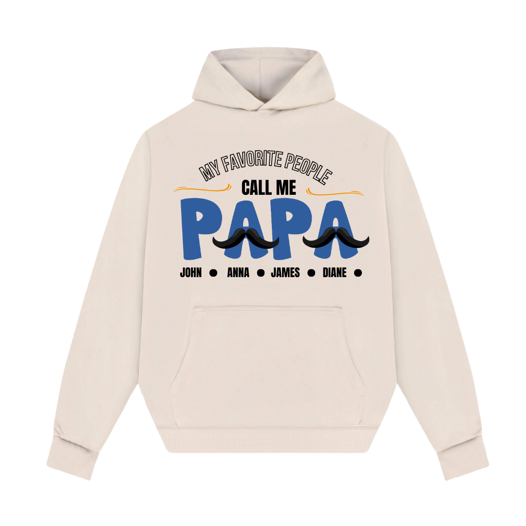 Papa Personalized Hoodie