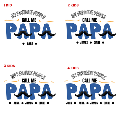 Papa Personalized Hoodie