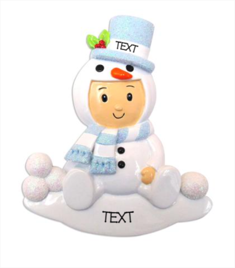 Snowman store baby costume