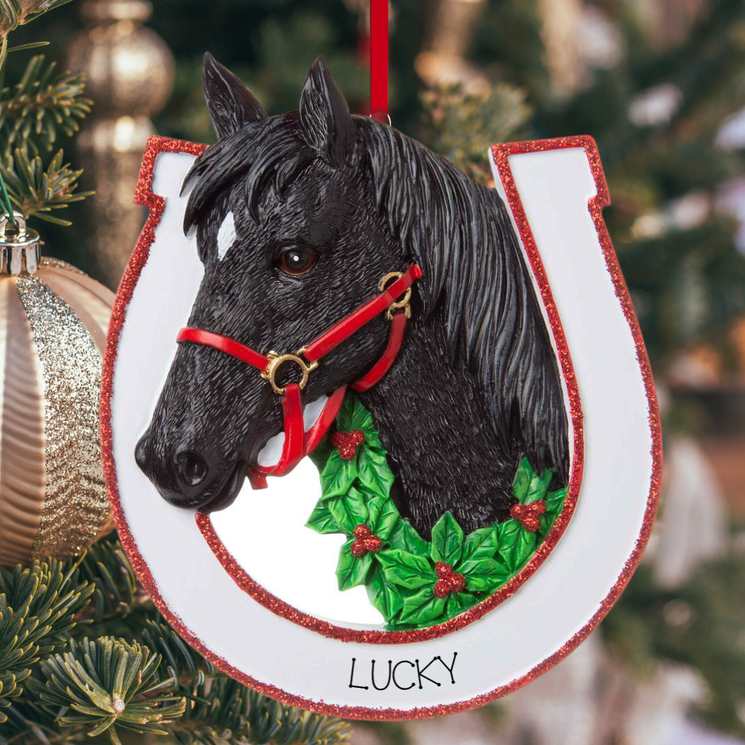 Personalized BlackHorse - Custom Holiday Gift