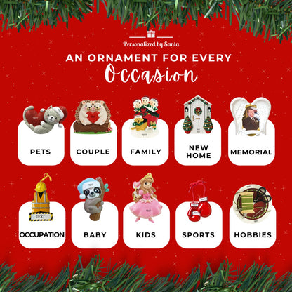 New Home Family of 6 Ornament