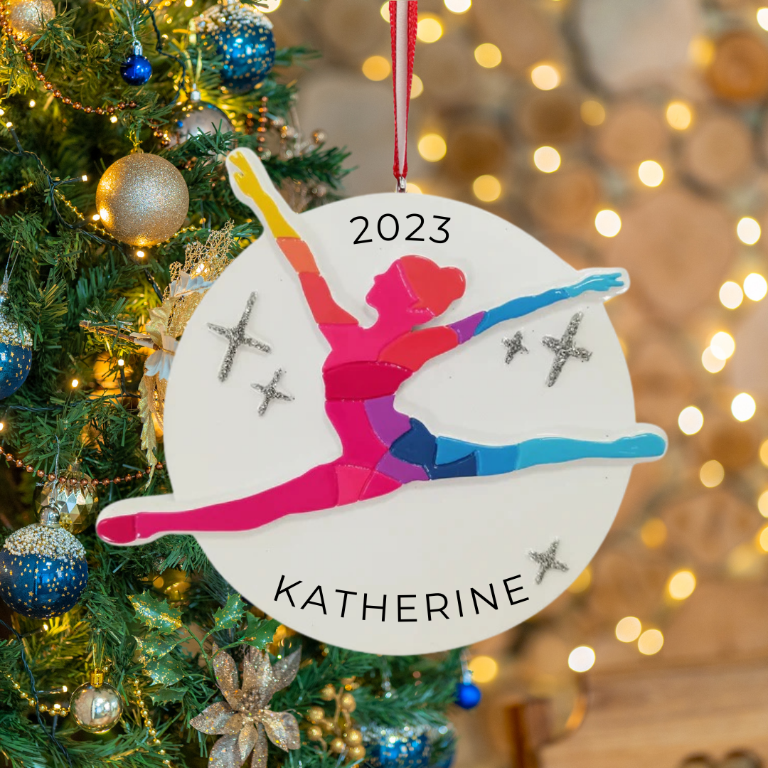 Personalized Dance Team Ornament - Custom Holiday Gift