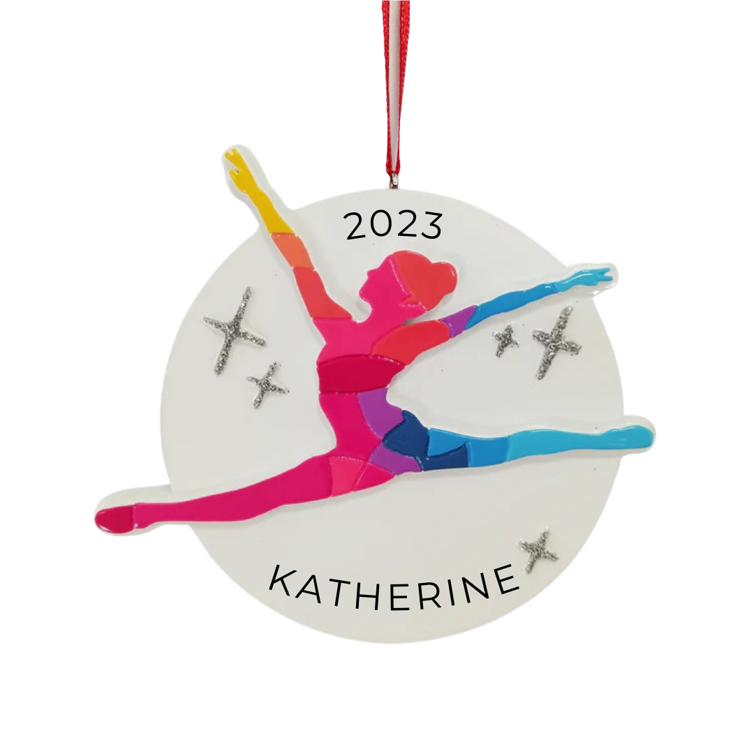 Personalized Dance Team Ornament - Custom Holiday Gift