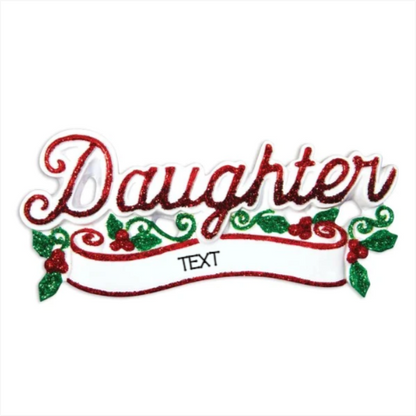 Daughter Ornament