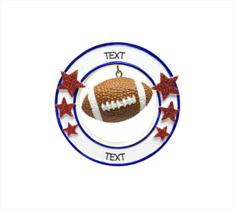 Football - 3D Ornament