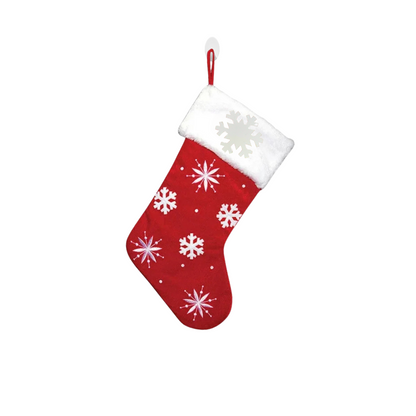 Personalized New Snowflake Stocking - Custom Holiday Gift