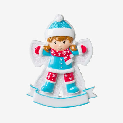 Snow Angel (Girl & Boy) Ornament