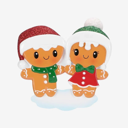 Gingerbread Couple Ornament