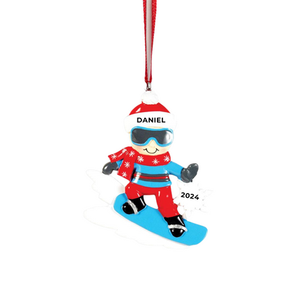 Snowboard Ornament