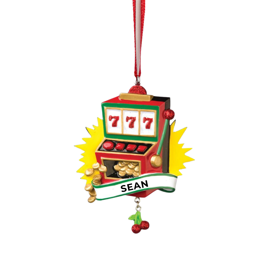 Slot Machine Ornament