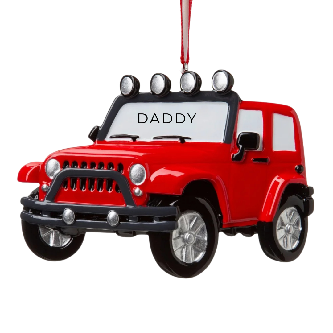 Jeep 4X4 Ornament