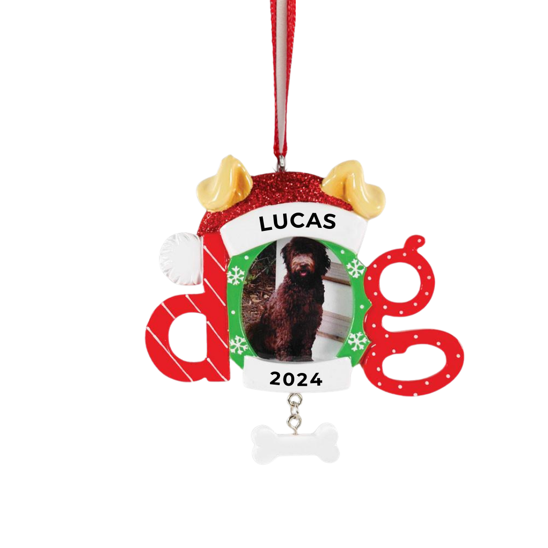 Dog Frame Ornament