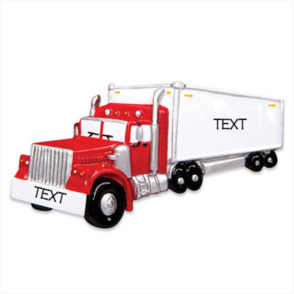 Semi / Transport Truck Ornament