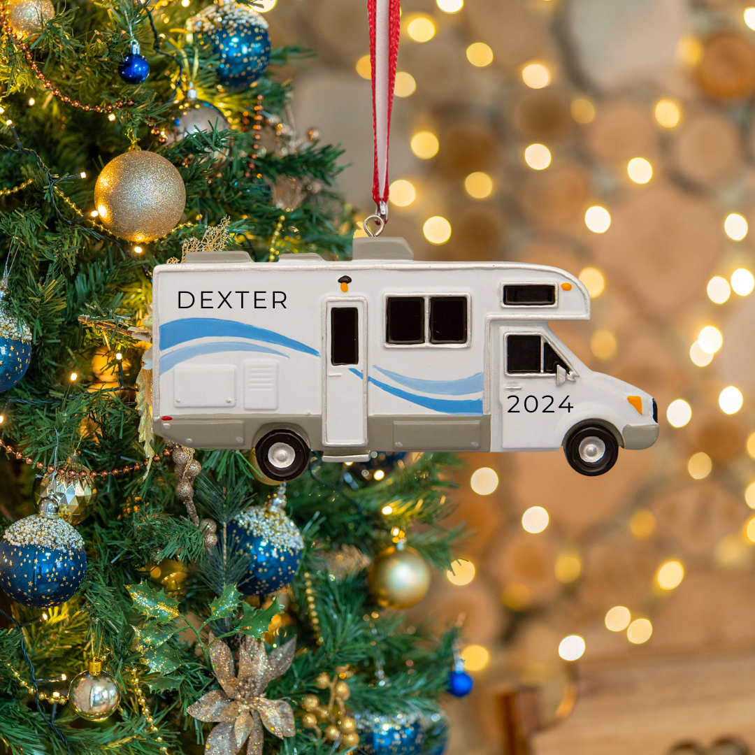 Personalized Windstream Camper Ornament - Custom Holiday Gift