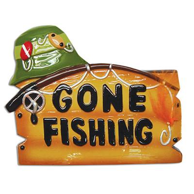 Gone Fishing Ornament - Personalized by Santa - Canada