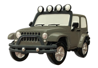 Personalized Jeep 4X4  Ornament - Custom Holiday Gift