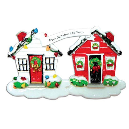 From Our House to Yours Ornament - Personalized by Santa - Canada