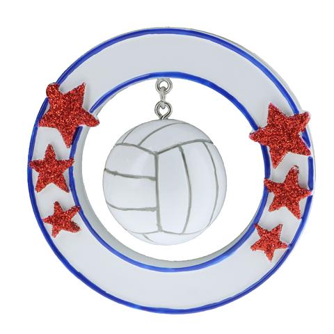 VOLLEYball - 3D Ornament - Personalized by Santa - Canada