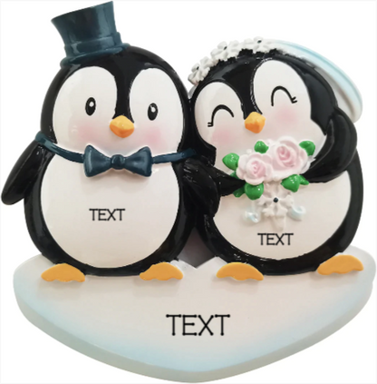 Wedding Penguin Couple