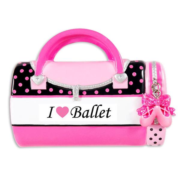 Child's Dance Bag Ornament - Personalized by Santa - Canada