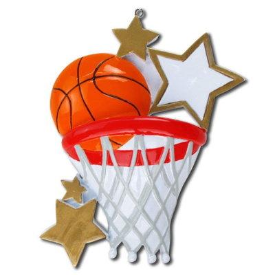 Basketball Ornament - Personalized by Santa - Canada