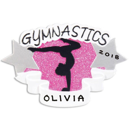 Gymnastics  Ornament - Personalized by Santa - Canada