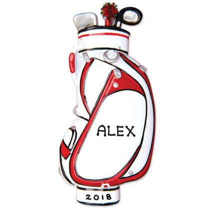 Golf Ornament - Personalized by Santa - Canada